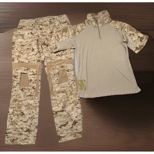 Emersongear G3 Tactical Combat Military Desert Digital Pants 32x31  & Shirt Sz M